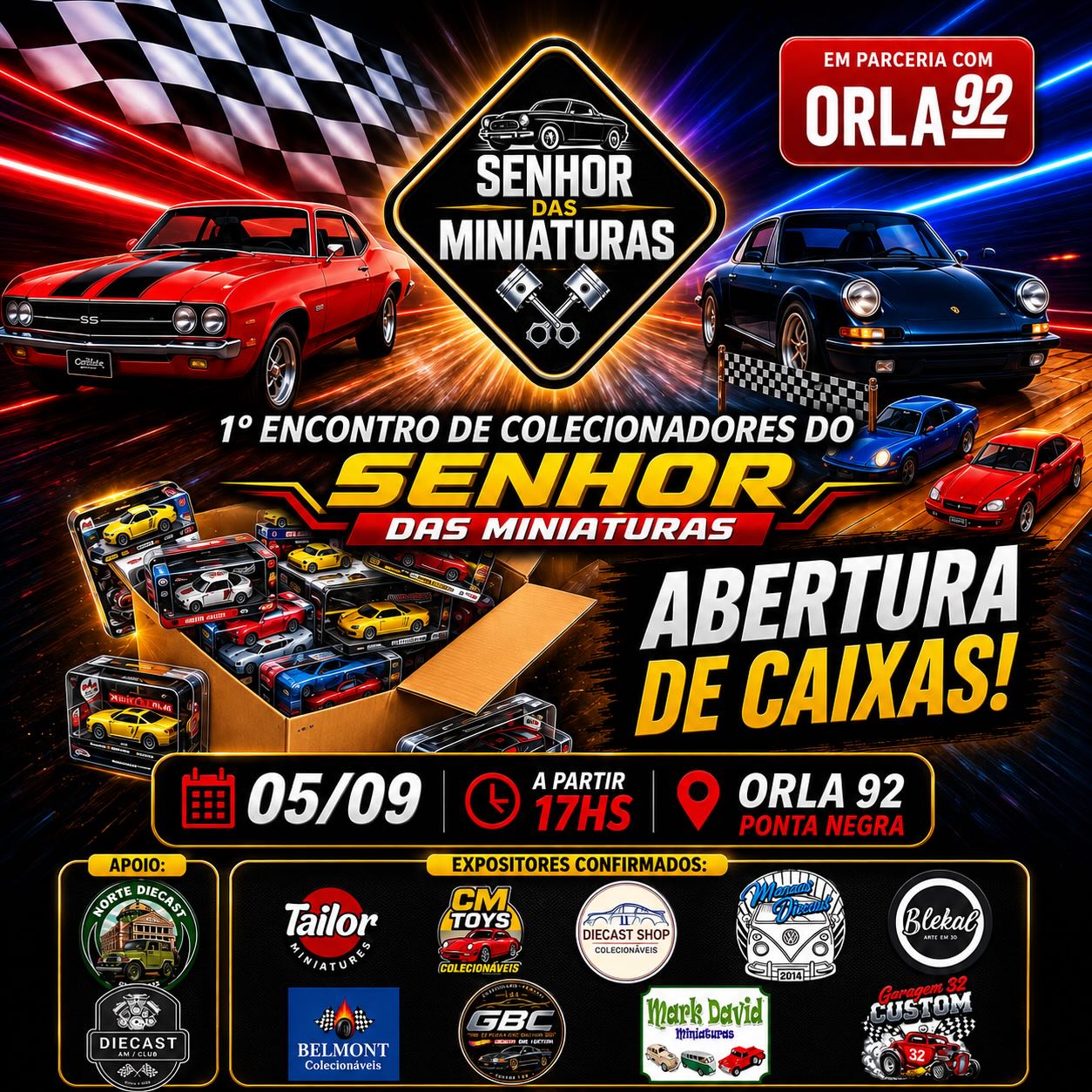 1º Encontro de Colecionadores do Senhor das Miniaturas — Manaus, AM