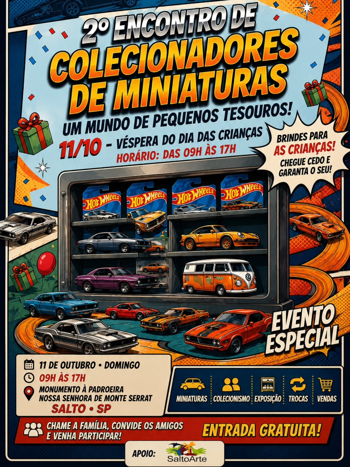 2º Encontro de Colecionadores de Miniaturas — Salto, SP