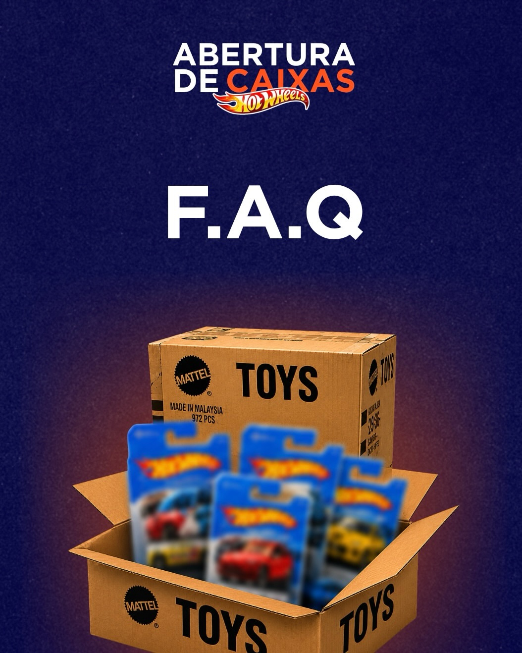 Abertura de Caixas Hot Wheels — Fort Tudo — Fortaleza, CE