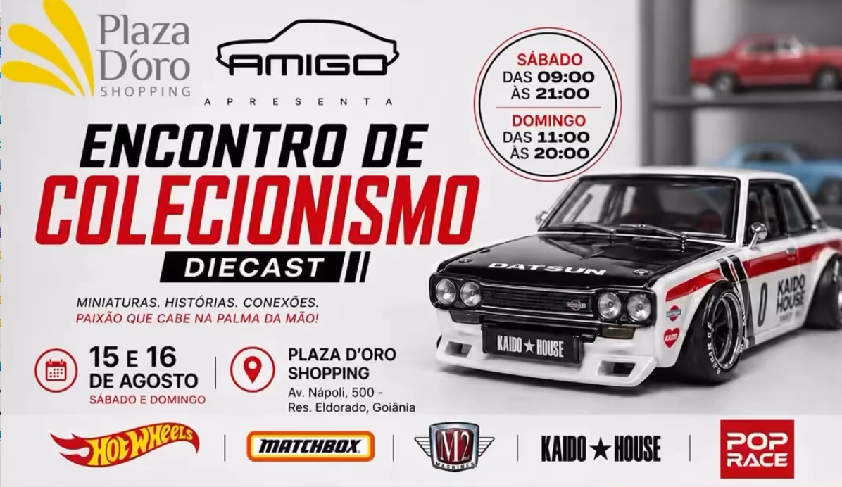 Encontro de Colecionismo Diecast — Goiânia, GO