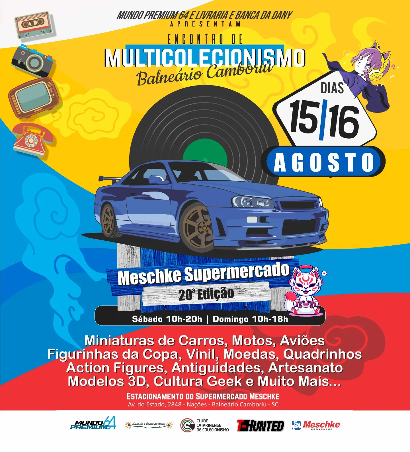 20ª Edição do Encontro de Multicolecionismo — Balneário Camboriú, SC