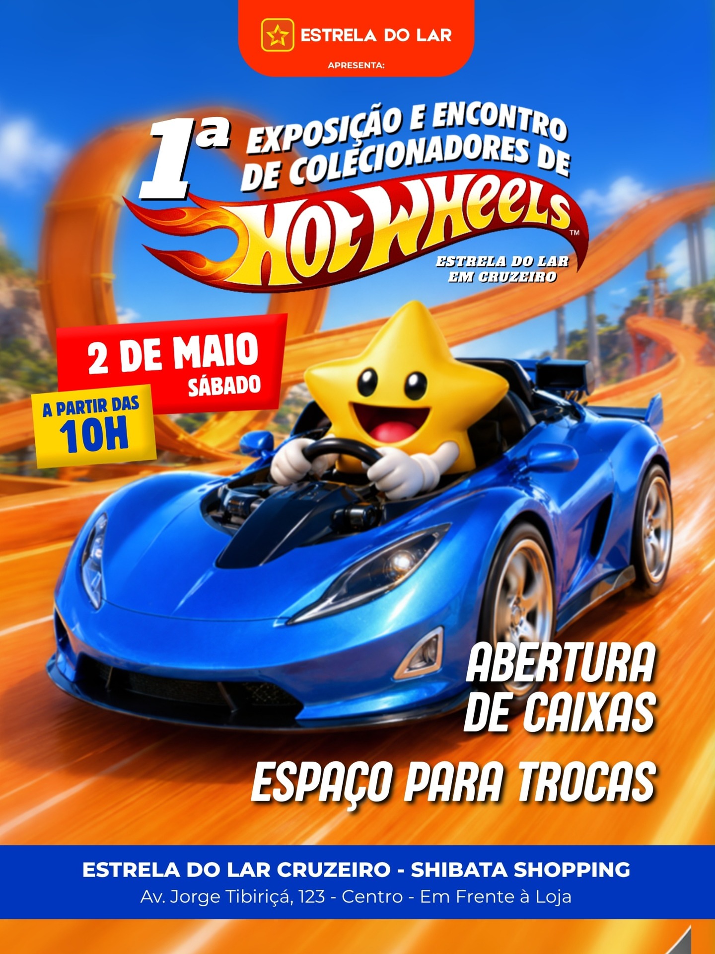 1ª Exposição e Encontro de Colecionadores Hot Wheels — Cruzeiro, SP